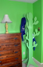 Cactus coat rack 11 -Painted and in place -small.JPG